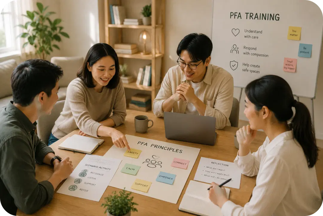 Pelatihan Psychological First Aid yang Praktis dan Aplikatif