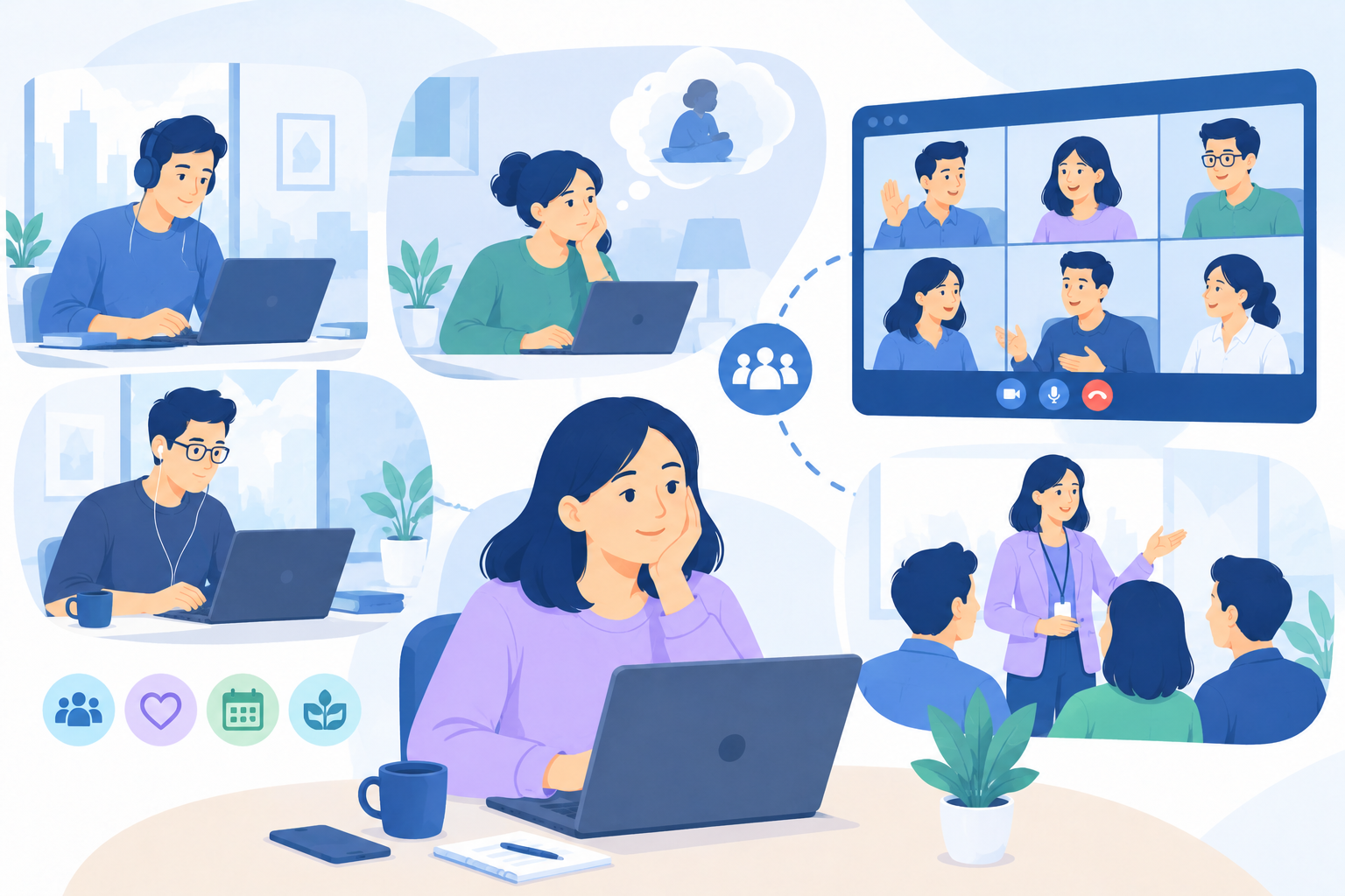 Kesepian di Tim Kerja Full Remote: Kenapa Budaya Kerja Jarak Jauh Butuh Effort Ekstra