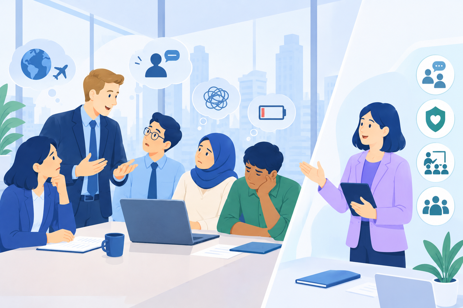 Ekspatriat dan Manajer Asing: Culture Shock dan Kesehatan Mental Tim Campuran